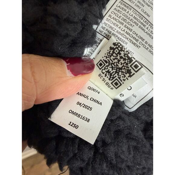 NWOT Reebok Mens Wind Water Resistant Insulated Puffer Jackets Black Sz XL - Picture 15 of 16